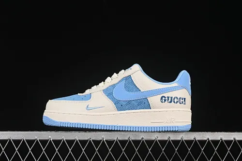 All categories Nk Air Force 1 Air Force series Nk Air Force 1 Low Air Force low-top Nike Air Force 1'07 Low Gucci co-branded Iceberg Blue Air Force 1 low-top casual sneakers DF0188-067